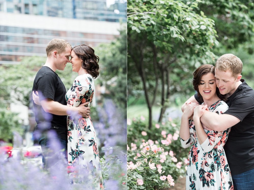 rose kennedy greenway engagement session