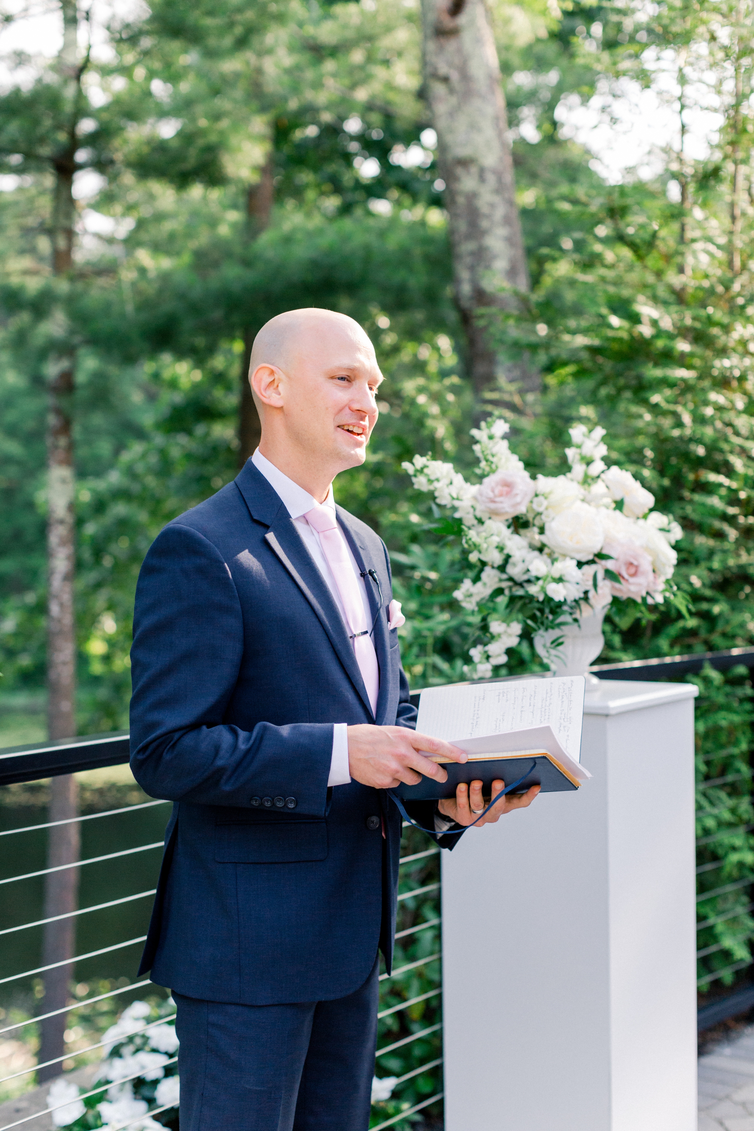 personalize your wedding with a loved one as officiant