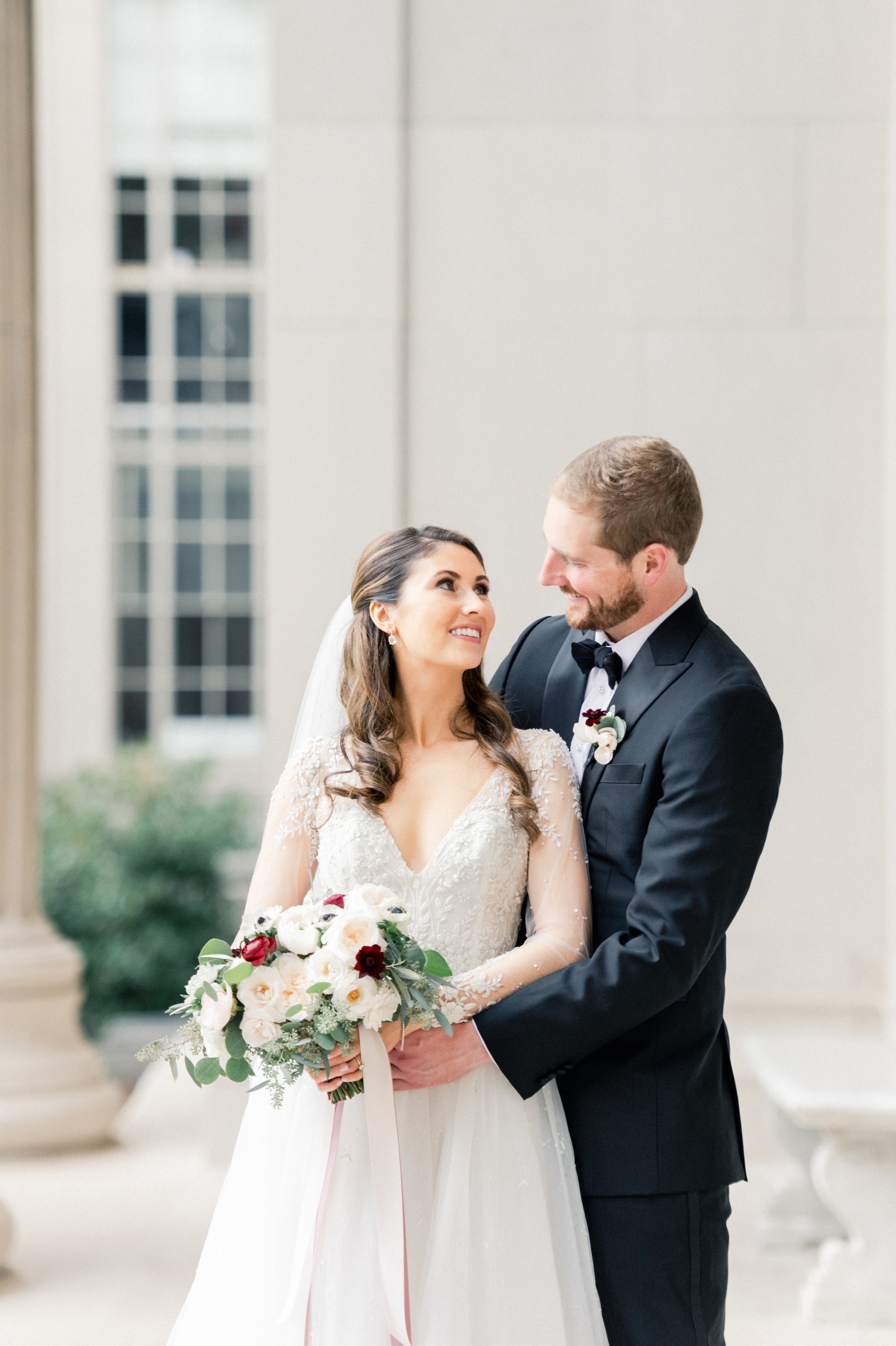 Boston bride and groom couples portraits at MIT for Harvard Art Museum Wedding