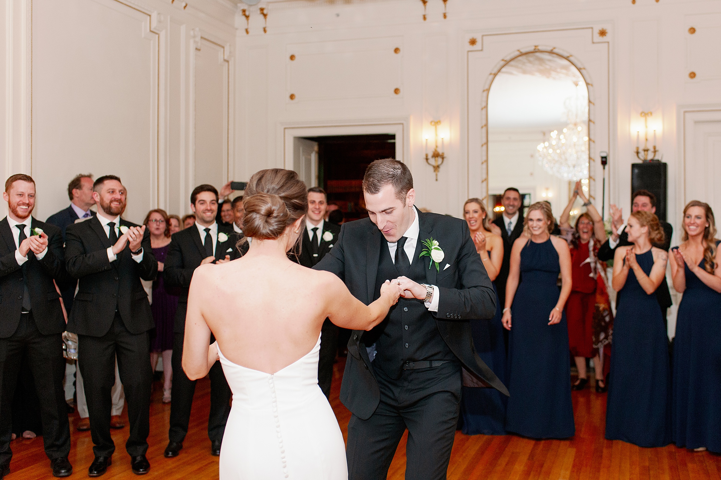 First dance at Tupper Manor in Beverly MA