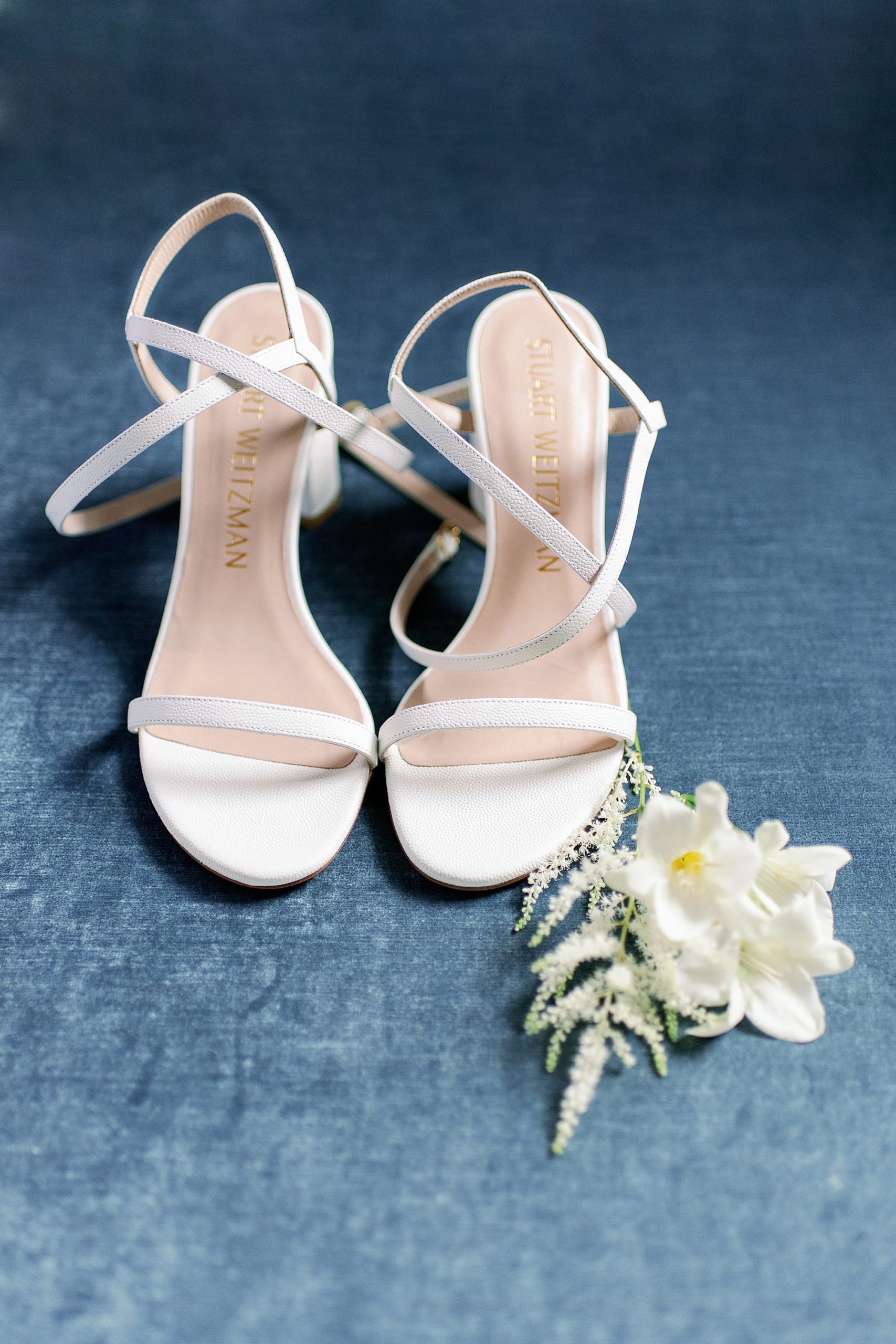 bridal shoes for catskills wedding styled on Locust Mat