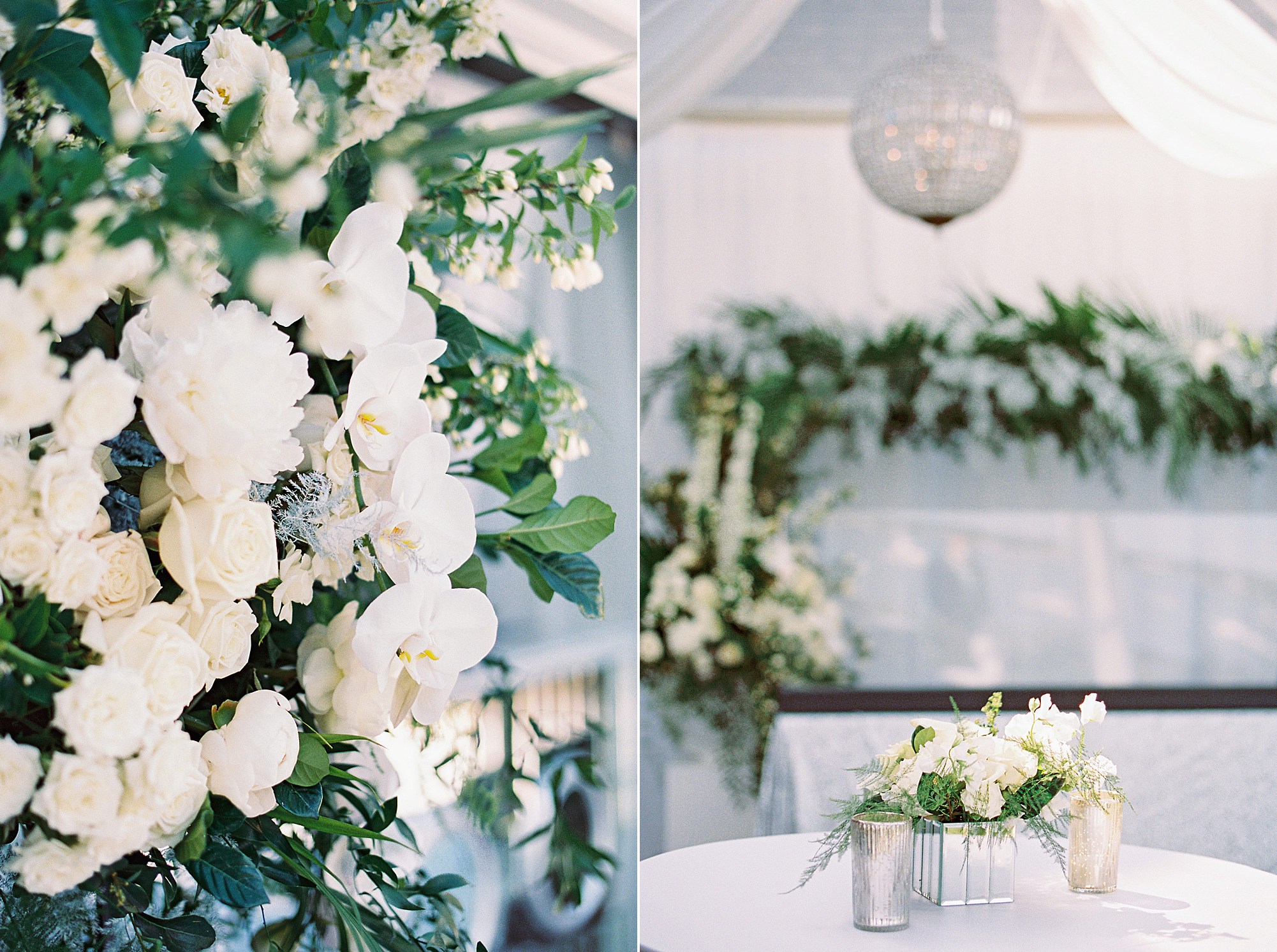 lush florals for backyard wedding on Cape Cod by Winstons 