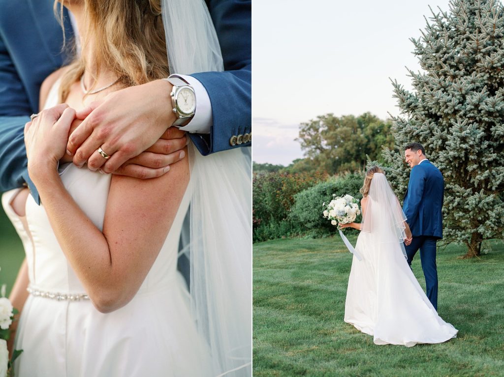 couples portraits on cape cod for tented micro wedding