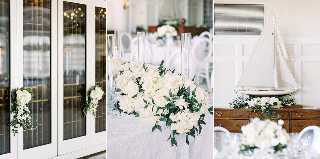 stunning floral details at Chatham Bars Inn Wedding
