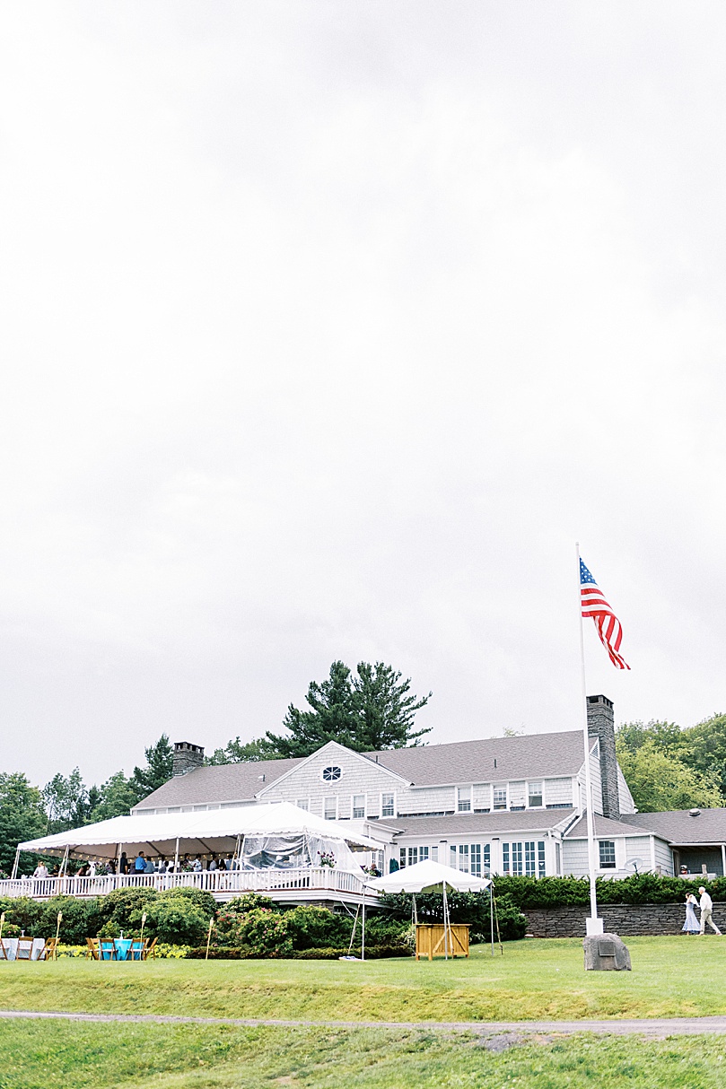 large New England house for rehearsal dinner photography