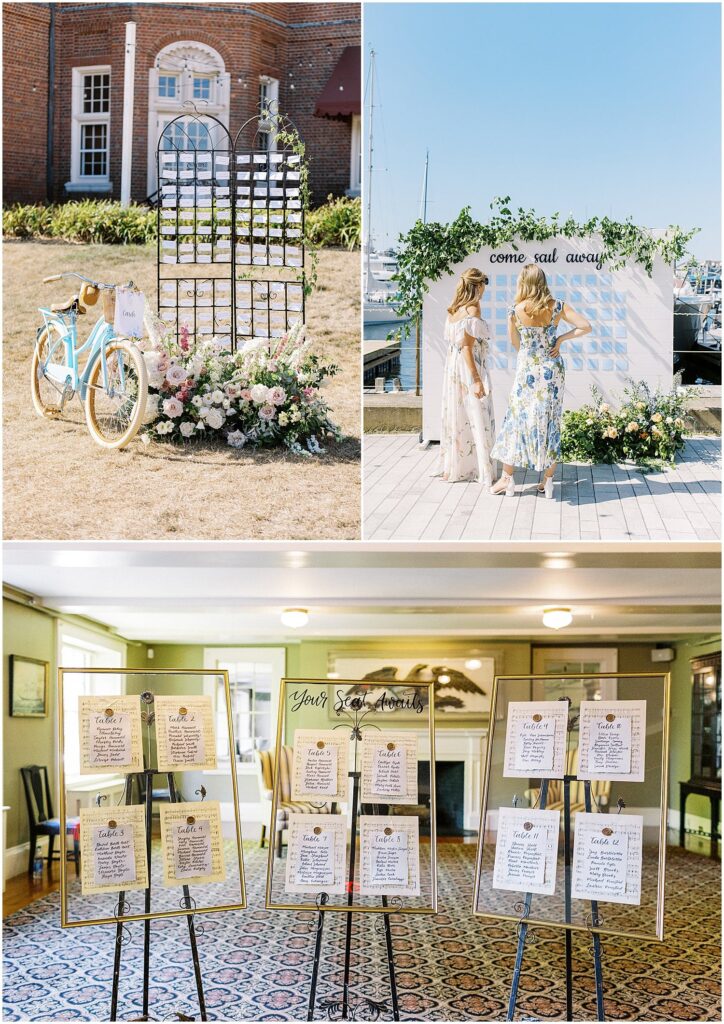 personalize your wedding reception with a creative seating chart
