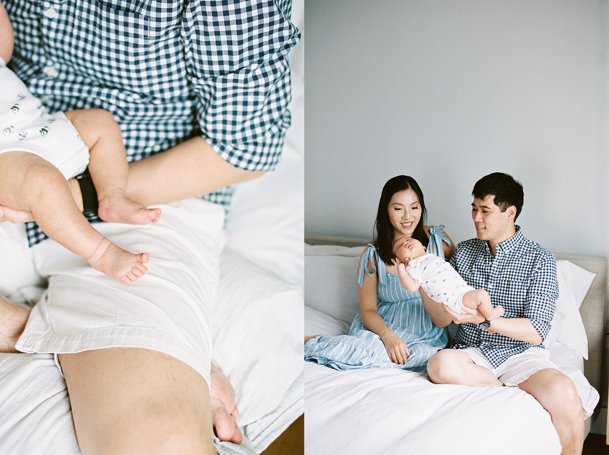 details of baby toes by Boston family portrait photographer