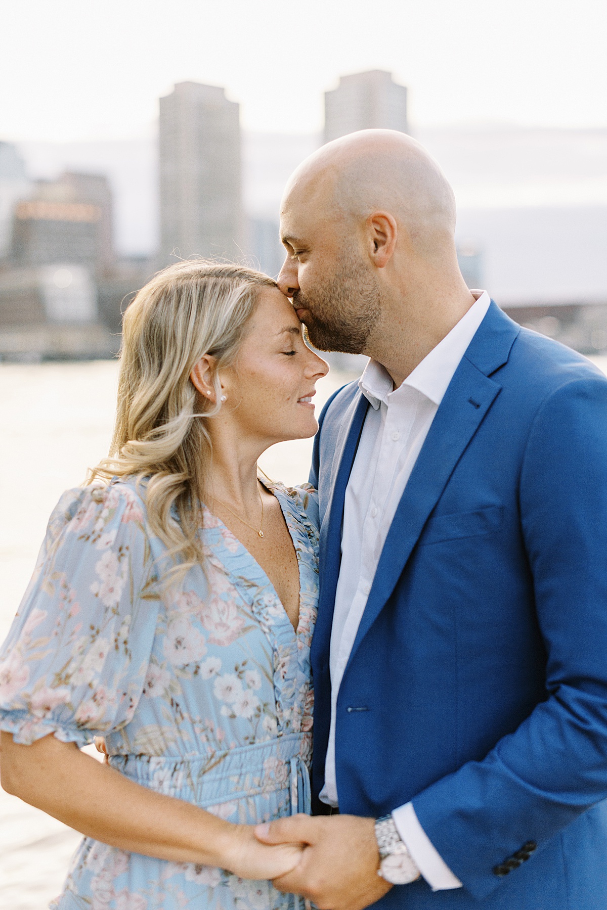 Couple hold each other close for Boston Wedding Photographer