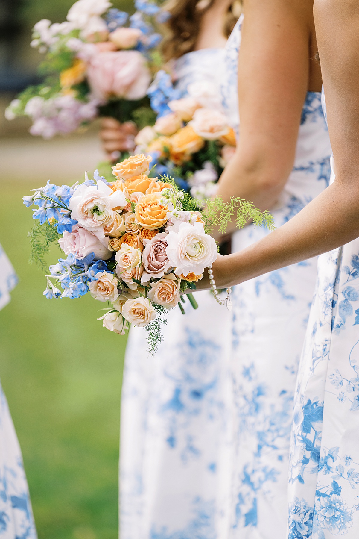 Bridesmaids bouquets for Boston Wedding Photographer