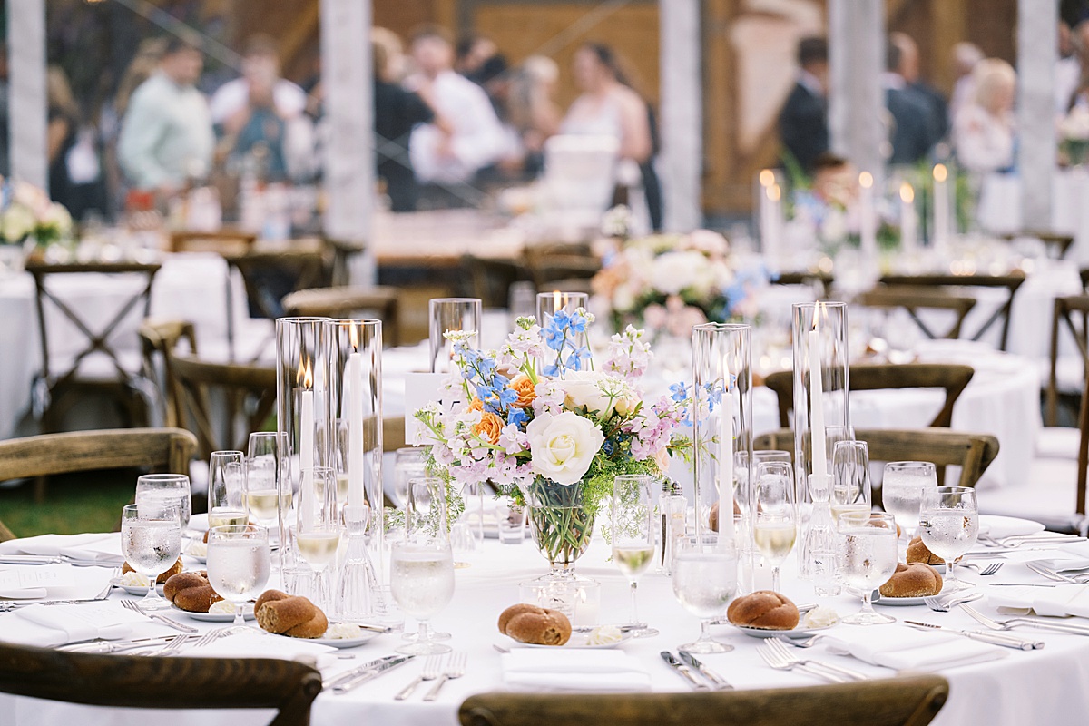 Floral centerpieces by Lynne Reznick Photography
