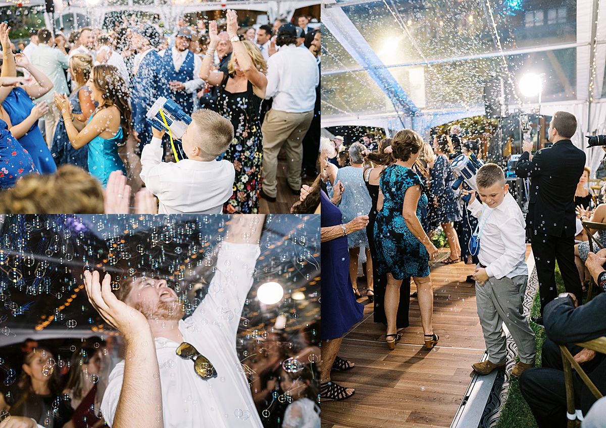 Family and friends have fun together for Boston Wedding Photographer