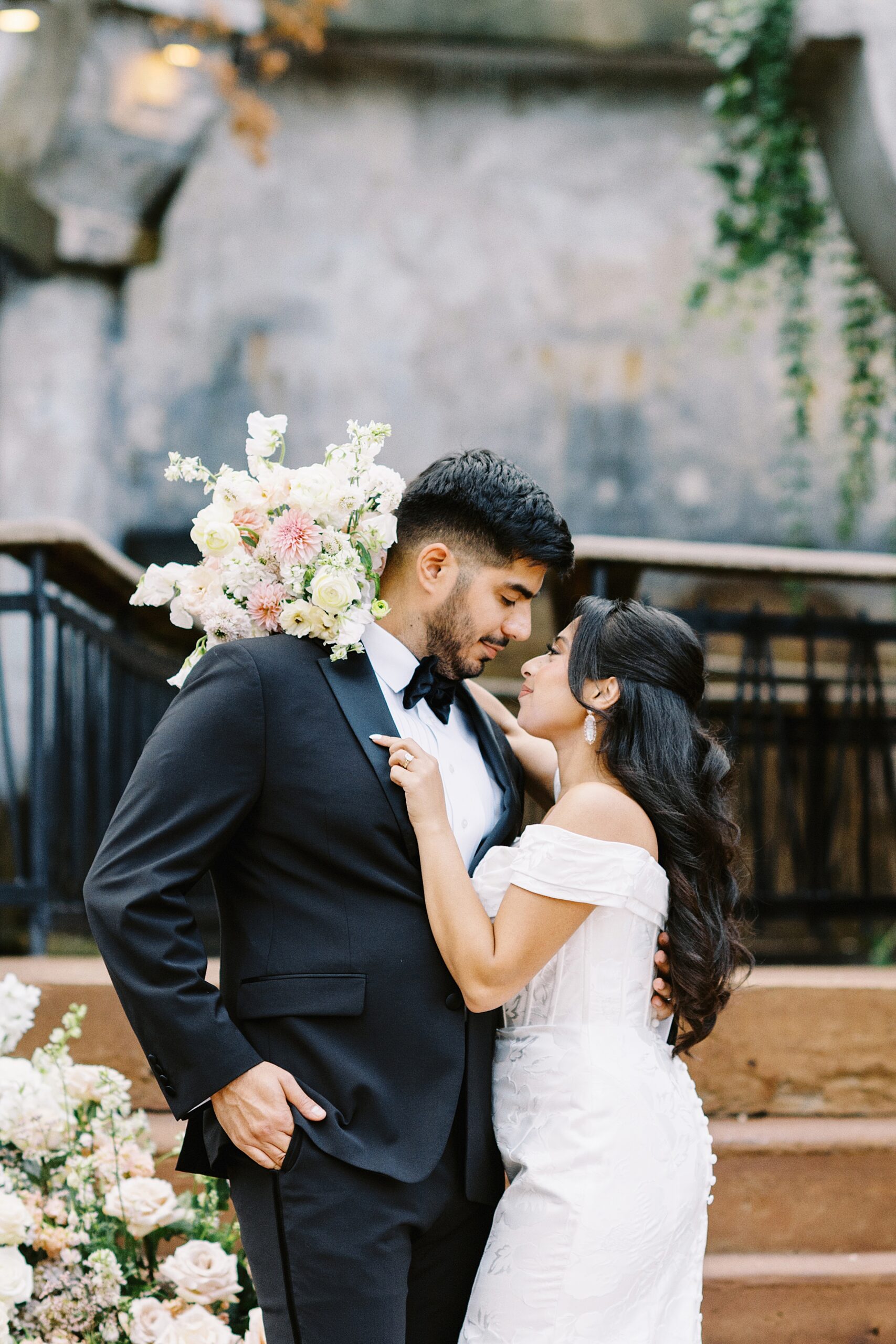 Hill Country wedding portraits at Villa Antonia wedding by Simply XO Events