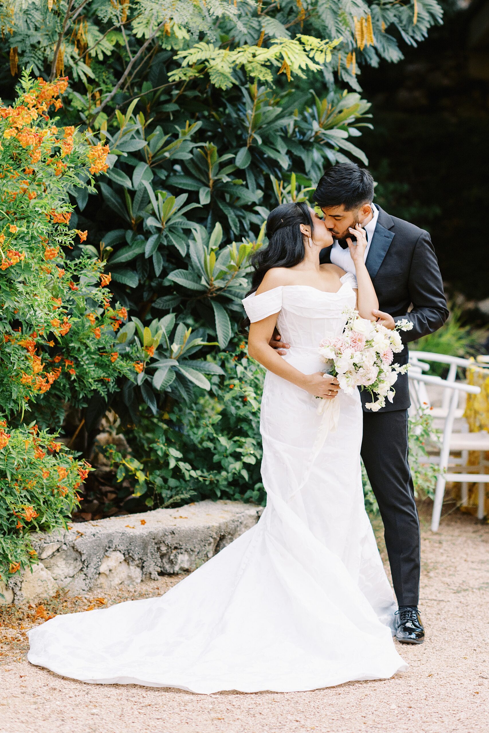 Hill Country wedding portraits at Villa Antonia wedding by Simply XO Events