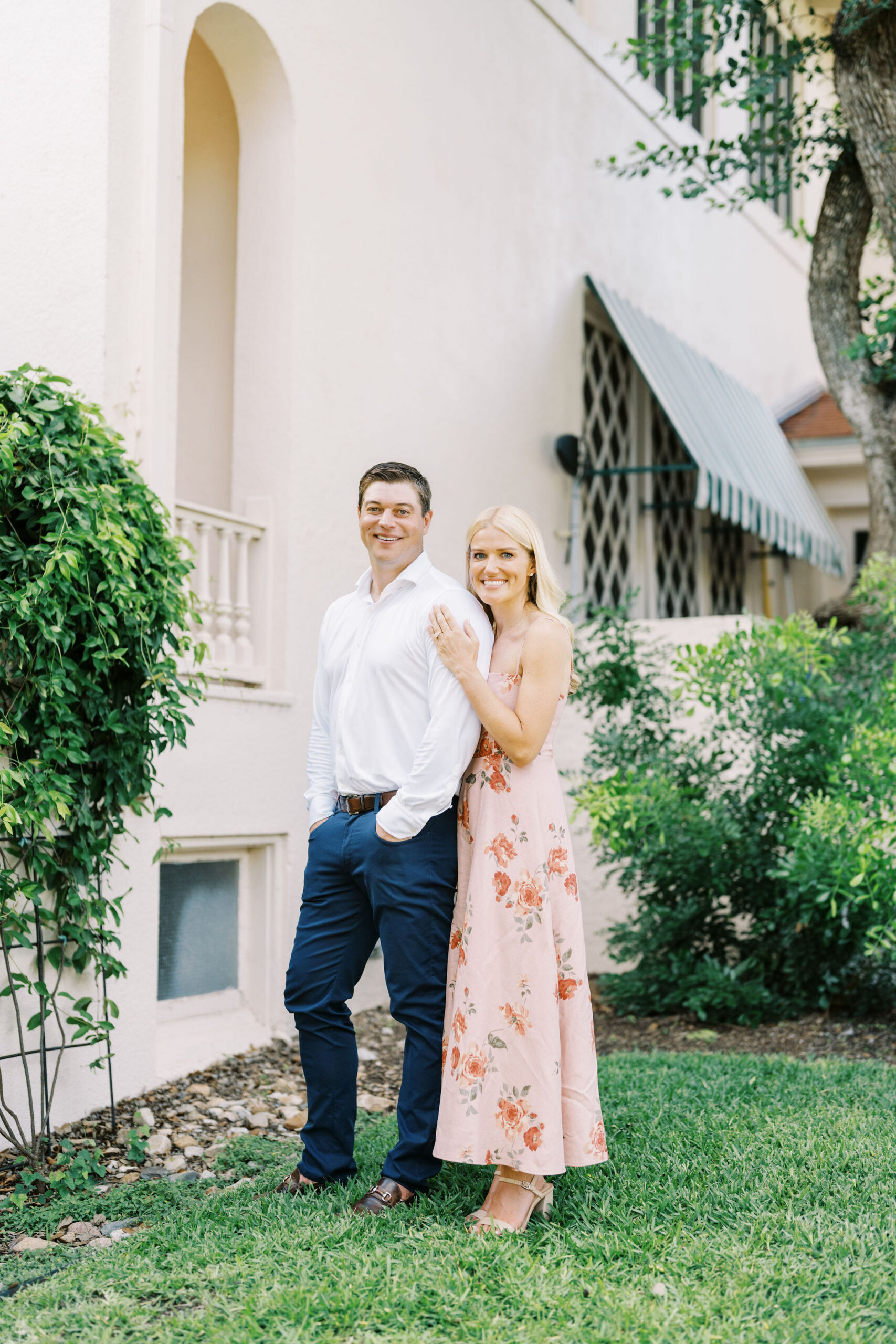 Texas couple at Laguna Gloria
